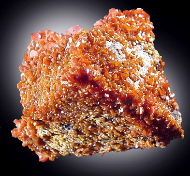 Vanadinite from Mibladen, Morocco