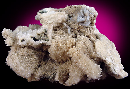 Fluorapatite on Quartz pseudomorphs from Harvard Quarry, Noyes Mountain, Greenwood, Oxford County, Maine