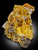 Wulfenite with Mimetite from Sierra de Los Lamentos, Chihuahua, Mexico