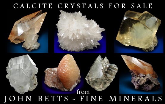 John Betts - Fine Minerals gallery of Calcite Specimens