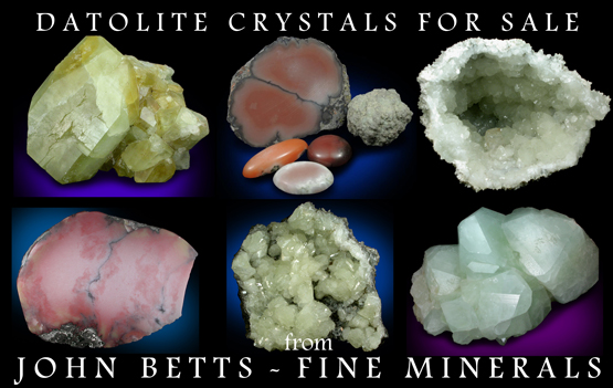 John Betts - Fine Minerals gallery of Datolite Specimens