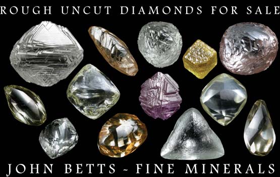 John Betts - Fine Minerals gallery of Diamonds
