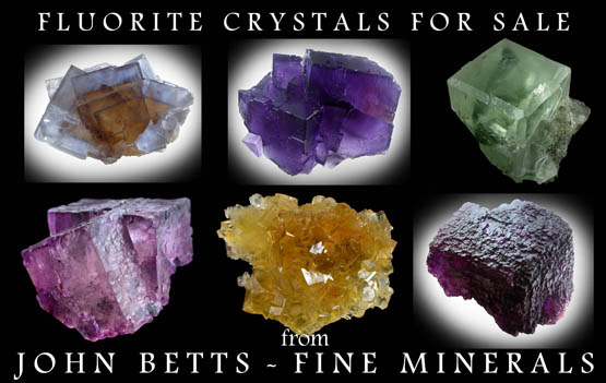 John Betts - Fine Minerals gallery of Fluorite Specimens