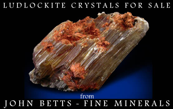 John Betts - Fine Minerals gallery of Ludlockite Specimens