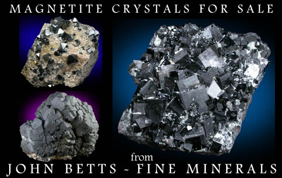 John Betts - Fine Minerals gallery of Magnetite Specimens