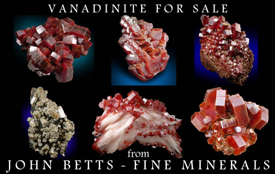 Vanadinite For Sale
